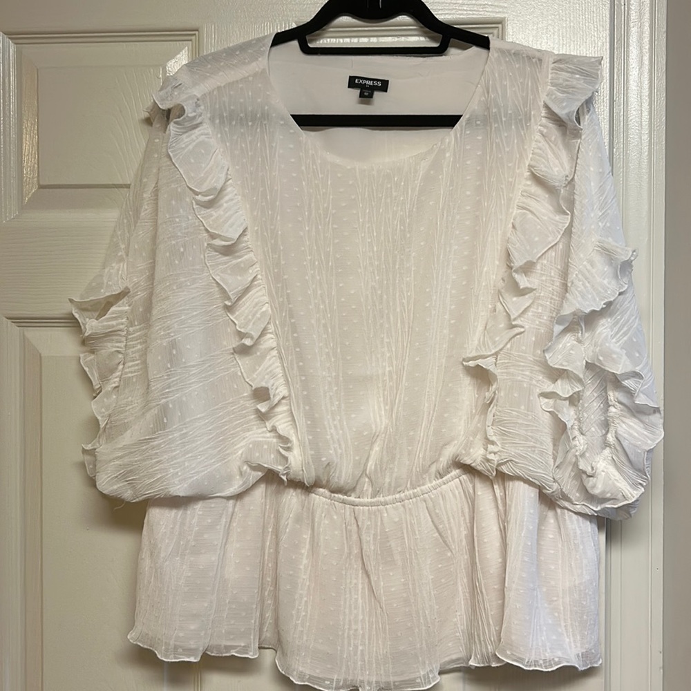 Express white top